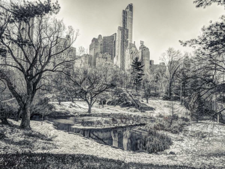 Picture of CENTRAL PARK WITH LOWER MANHATTAN SKYLINE, NEW YORK