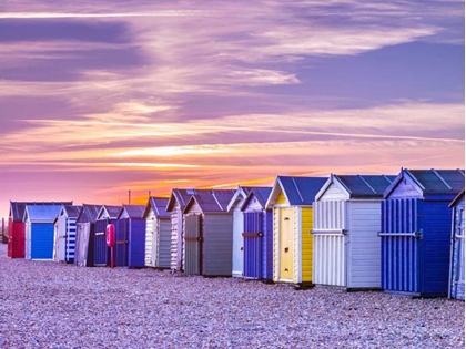 Picture of BEACH HUTS, HAYLING ISLAND, UK