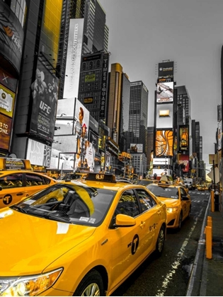 Picture of CABS ON BROADWAY, TIMES SQUARE, NEW YORK