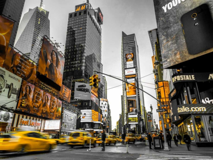 Picture of TAXI ON BROADWAY, NEW YORK