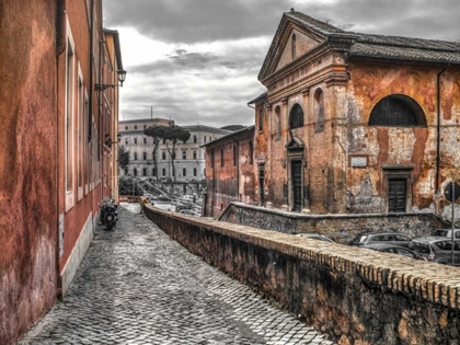 Picture of NARROW STREETS THROUGH OLD BUILDINGS, ROME, ITALY