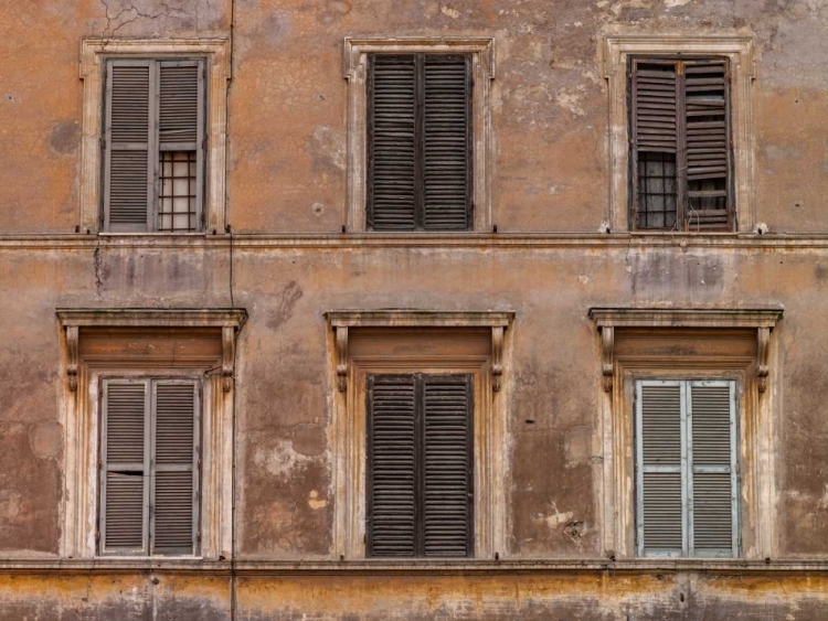 Picture of OLD RUSTIC BUILDING IN ROME, ITALY