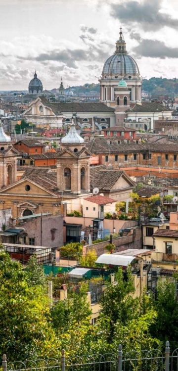 Picture of VATICAN CITY WITH ST. PETERS BASILICA, ROME, ITALY