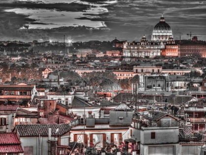 Picture of VATICAN CITY WITH ST. PETERS BASILICA, ROME, ITALY