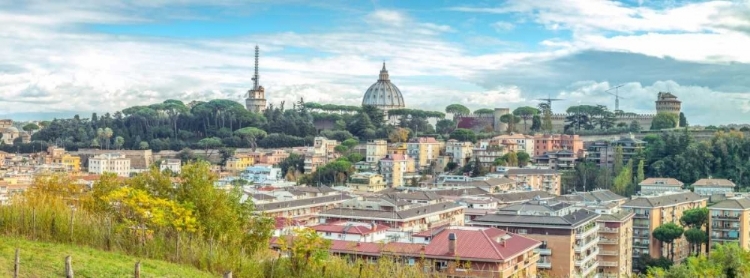 Picture of VATICAN CITY AND ST. PETERS BASILICA, ROME, ITALY