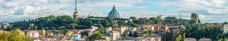 Picture of VATICAN CITY WITH ST. PETERS BASILICA, ROME, ITALY