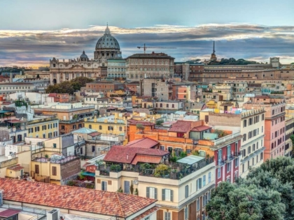 Picture of VATICAN CITY AND ST. PETERS BASILICA, ROME, ITALY