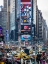 Picture of COMMUTERS ON BUSY BROADWAY IN NEY YORK CITY NEAR TIMES SQUARE