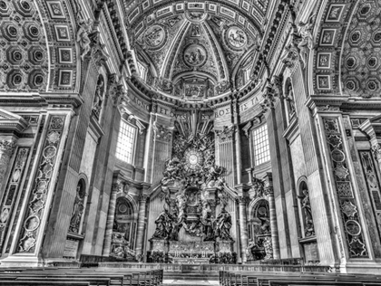Picture of INSIDE OF ST. PETERS BASILICA, ROME, ITALY