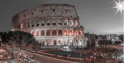 Picture of FAMOUS COLOSSEUM IN ROME, ITALY