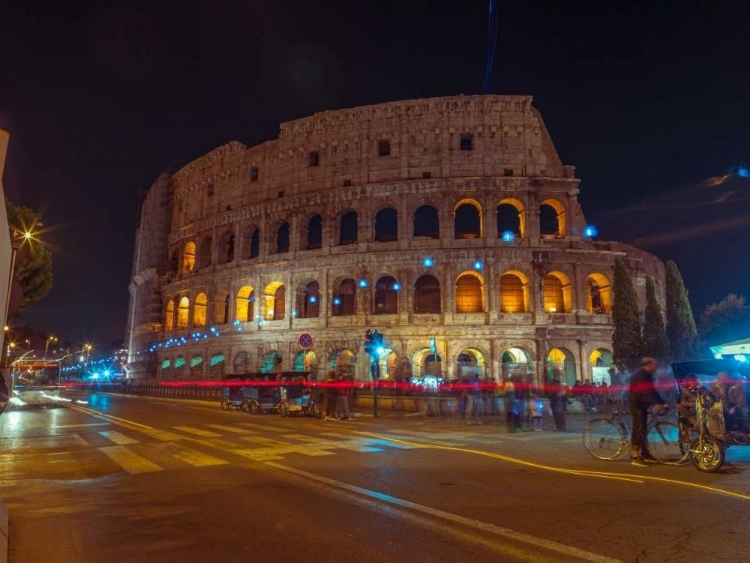 Picture of FAMOUS COLOSSEUM IN ROME, ITALY