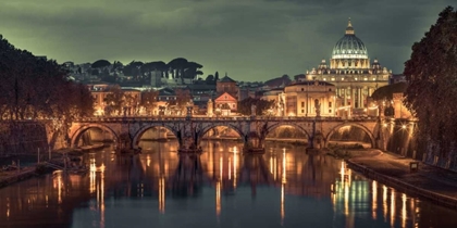 Picture of VIEW OF BASILICA DI SAN PIETRO IN VATICAN, ROME, ITALY