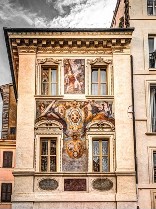 Picture of ARCHITECTURAL FEATURE OF OLD BUILDING IN ROME