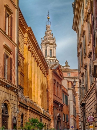 Picture of OLD BUILDINGS IN CITY OF ROME, ITALY