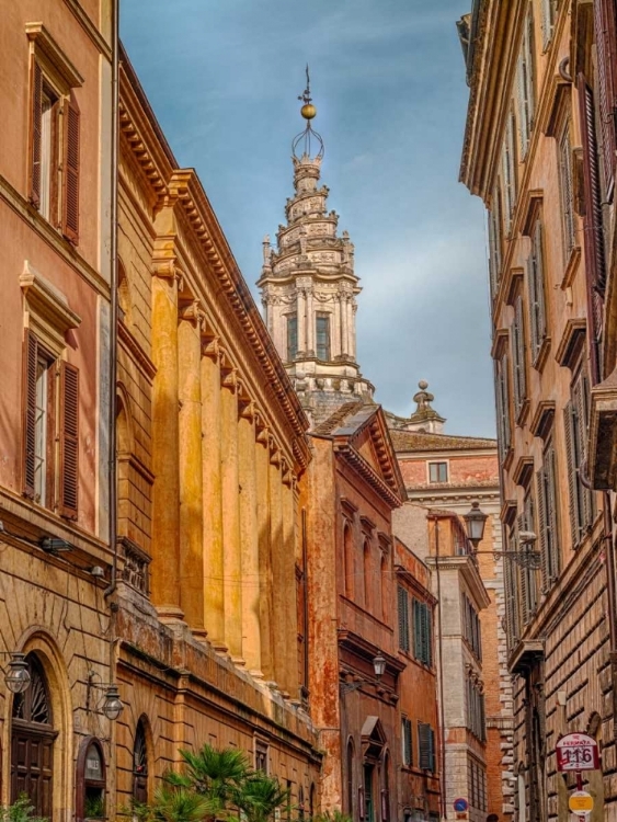 Picture of OLD BUILDINGS IN CITY OF ROME, ITALY