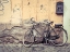 Picture of BICYCLE OUTDISE OLD HOUSE IN ROME