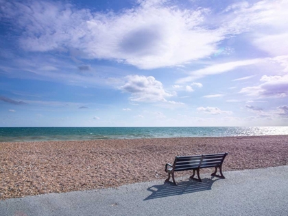 Picture of BENCH AT SEASIDE PROMENADE