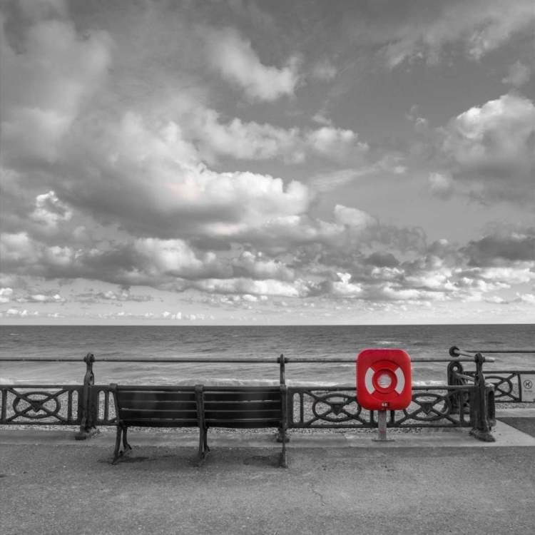 Picture of BENCH AT SEASIDE PROMENADE