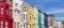 Picture of COLORFUL BUILDINGS ON PORTOBELLO ROAD, LONDON