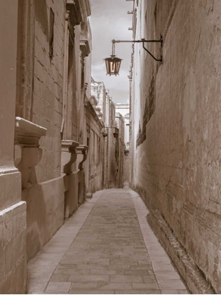 Picture of NARROW STREET IN TOWN OF MDINA, MALTA