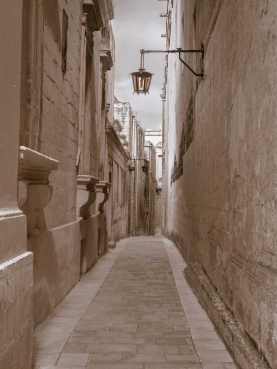 Picture of NARROW STREET IN TOWN OF MDINA, MALTA