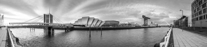 Picture of VIEW ALONG THE RIVER CLYDE, GLASGOW, FTBR-1814