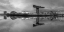 Picture of VIEW ALONG THE RIVER CLYDE AT NIGHT, GLASGOW