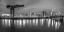Picture of VIEW ALONG THE RIVER CLYDE AT NIGHT, GLASGOW
