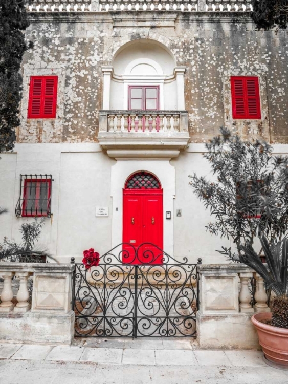 Picture of OLD MALTESE HOUSE IN MDINA, MALTA