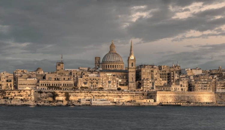 Picture of ST PAULS CATHEDRAL AND CARMELITE CHURCH AT VALETTA, MALTA