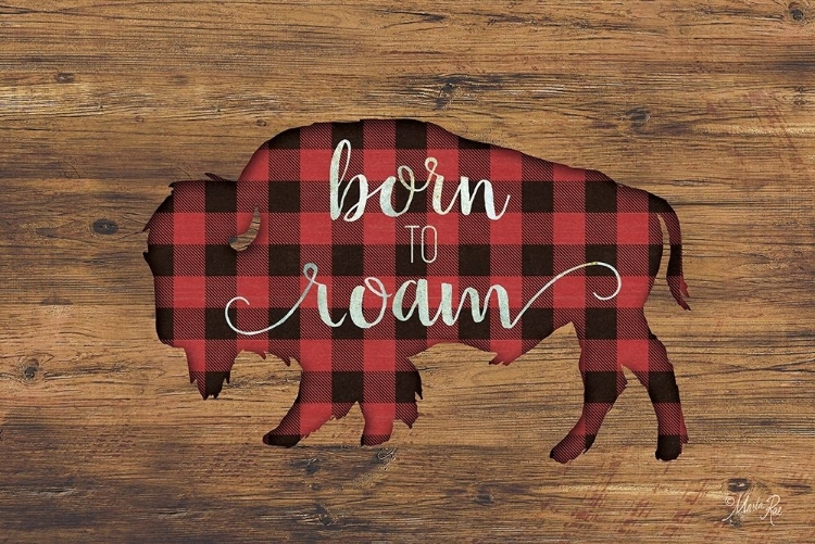 Picture of BORN TO ROAM BISON