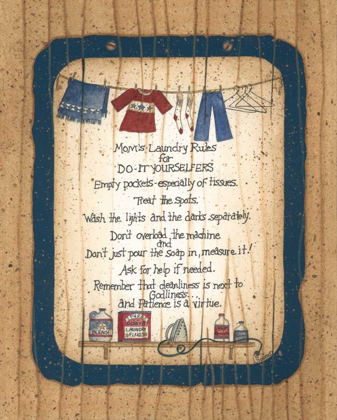 Picture of MOMS LAUNDRY RULES