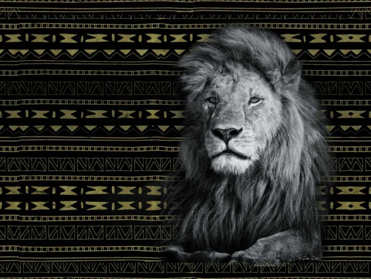 Picture of PATTERNED LION