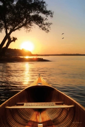 Picture of SUNSET ON THE LAKE I