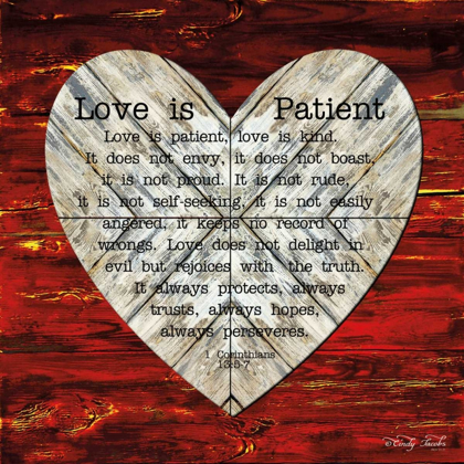 Picture of LOVE IS PATIENT