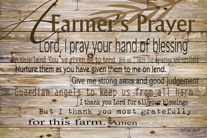 Picture of A FARMERS PRAYER