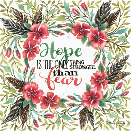 Picture of HOPE IS STRONGER THAN FEAR