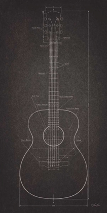 Picture of ACOUSTIC GUITAR BLUEPRINT