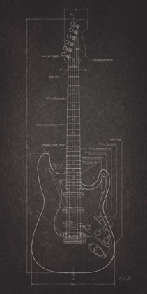 Picture of ELECTRIC GUITAR BLUEPRINT