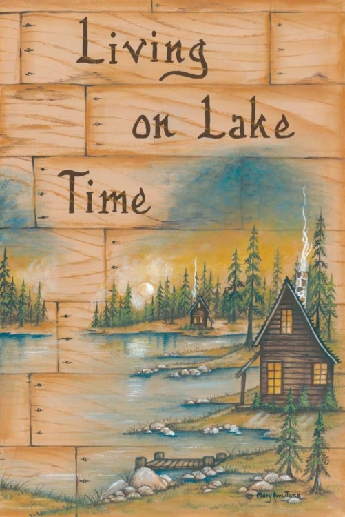 Picture of LIVING ON LAKE TIME