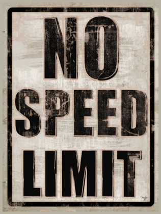 Picture of NO SPEED LIMIT