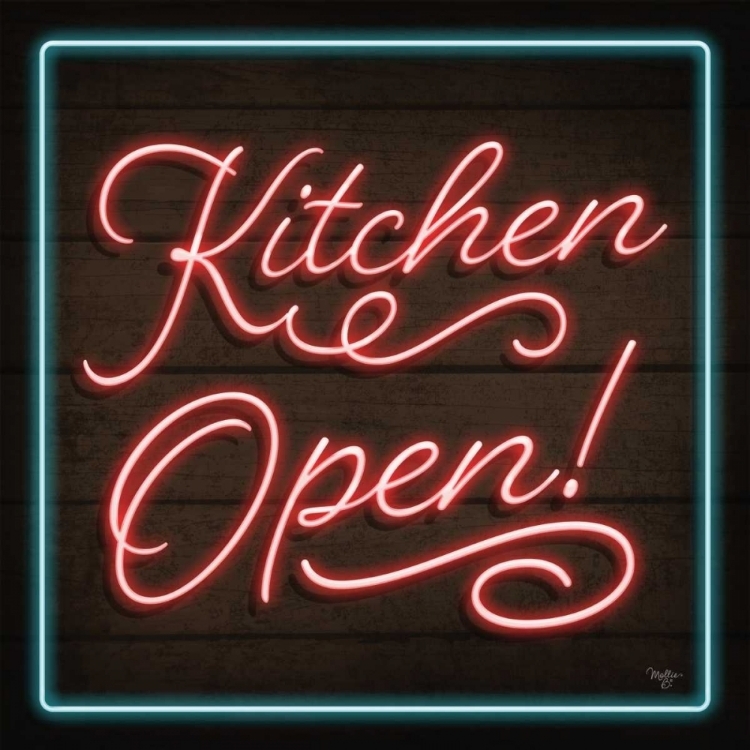 Picture of NEON KITCHEN OPEN