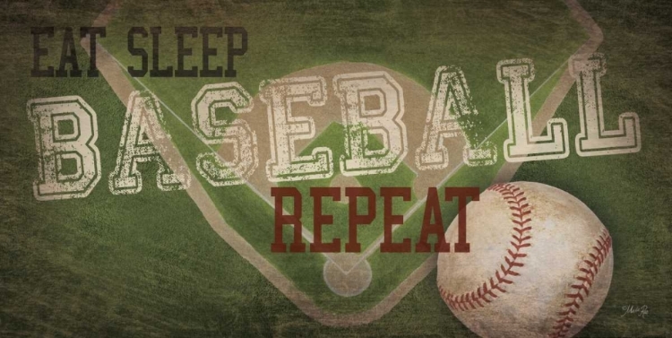 Picture of EAT, SLEEP, BASEBALL, REPEAT 