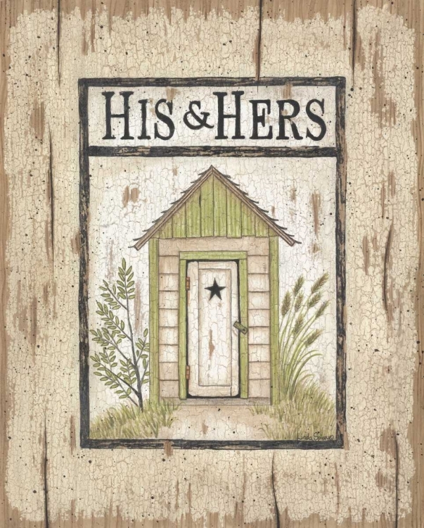 Picture of HIS AND HERS OUTHOUSE