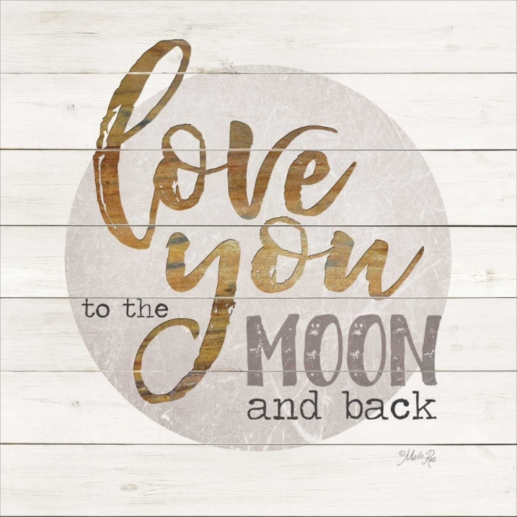 Picture of LOVE YOU TO THE MOON AND BACK