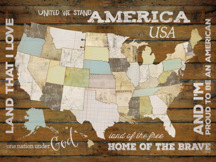Picture of LAND THAT I LOVE USA MAP