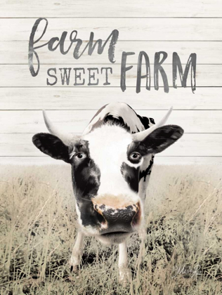 Picture of FARM SWEET FARM COW