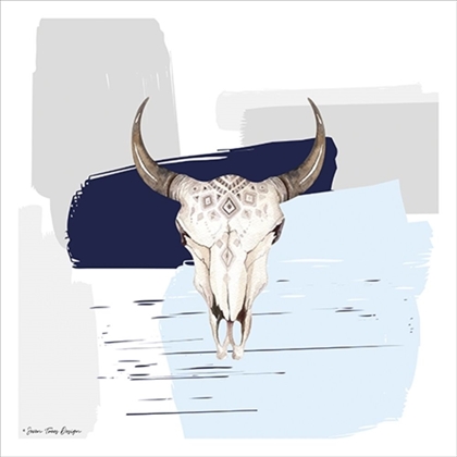 Picture of COLORED STEER HEAD II