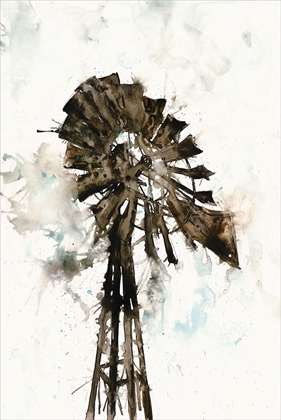 Picture of WATERCOLOR WINDMILL