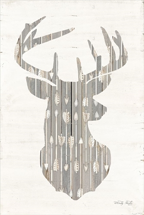 Picture of DEER AND ARROWS SILHOUETTE